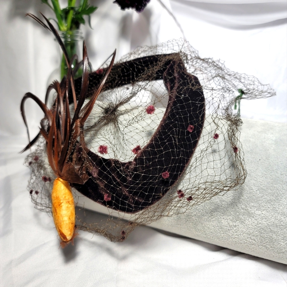 Vintage Veil Hat